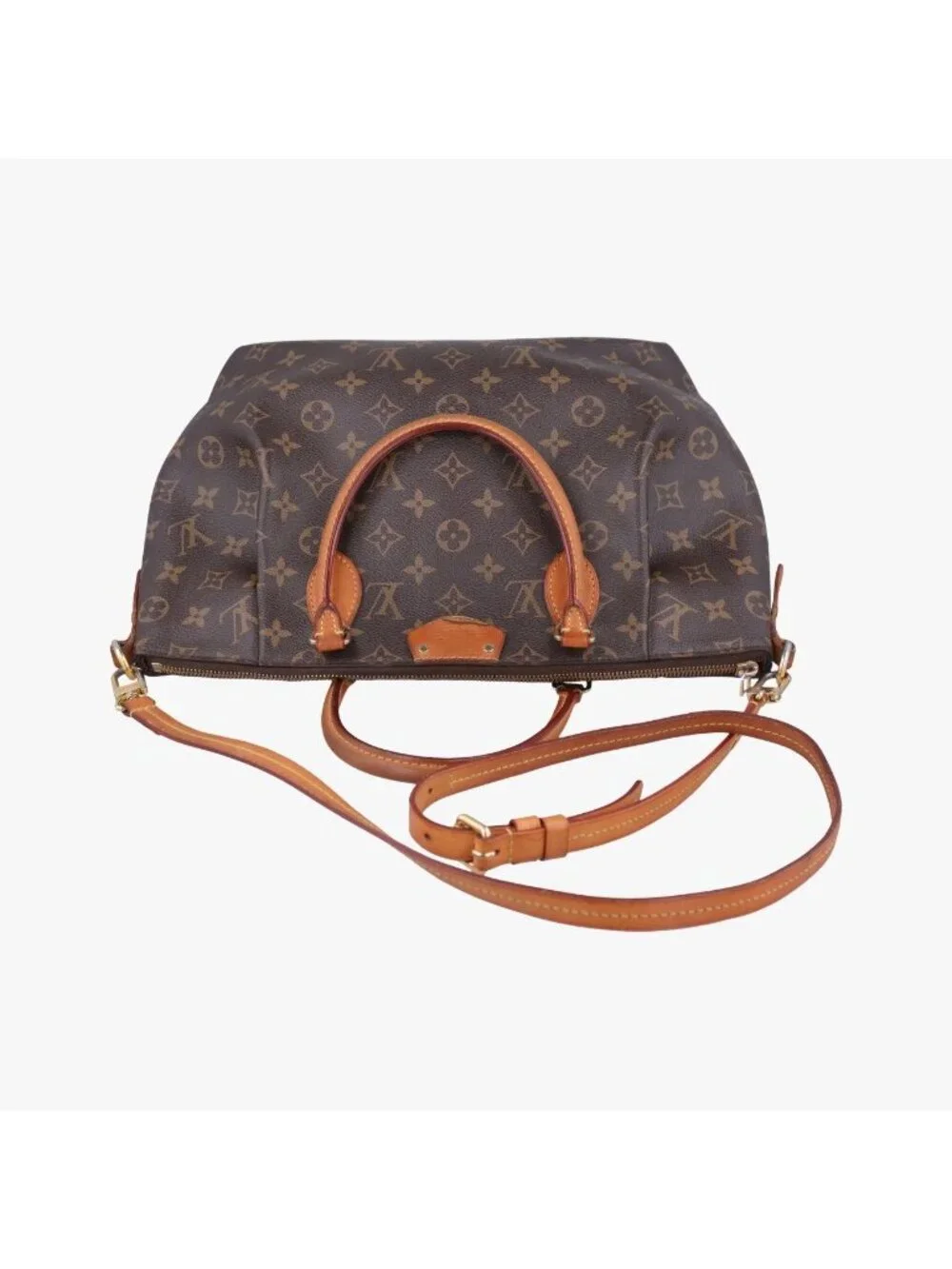 Louis Vuitton Turenne MM Monogram Brown Canvas Shoulder
